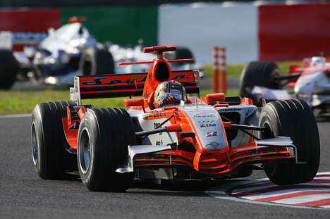 Spykeren - herfra Japans GP